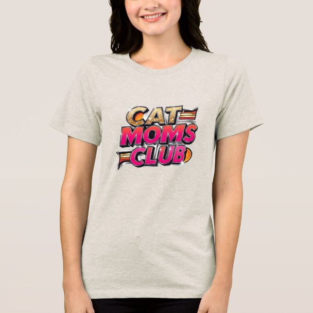 Camiseta Cat Mães Club (Frente)