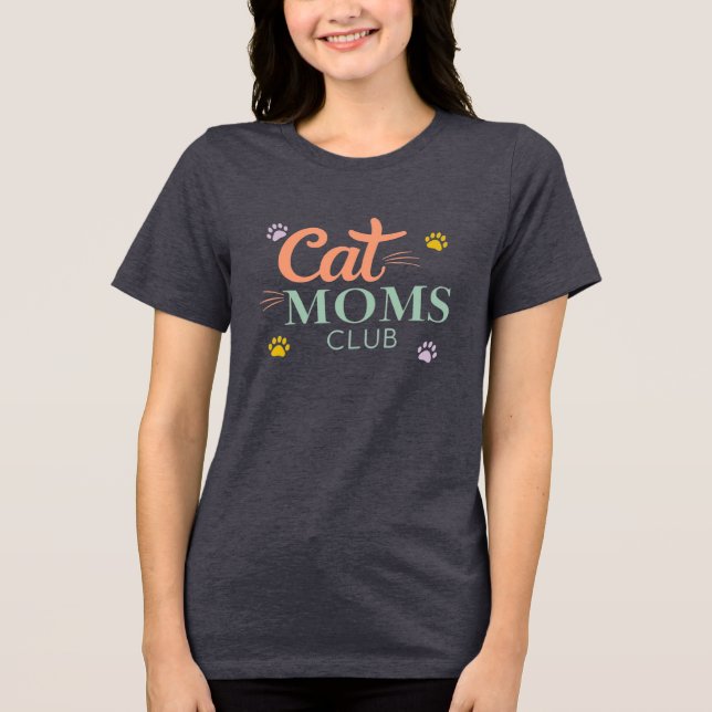 Camiseta Cat Mães Club (Frente)