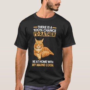 Camiseta Cat Maine Coon