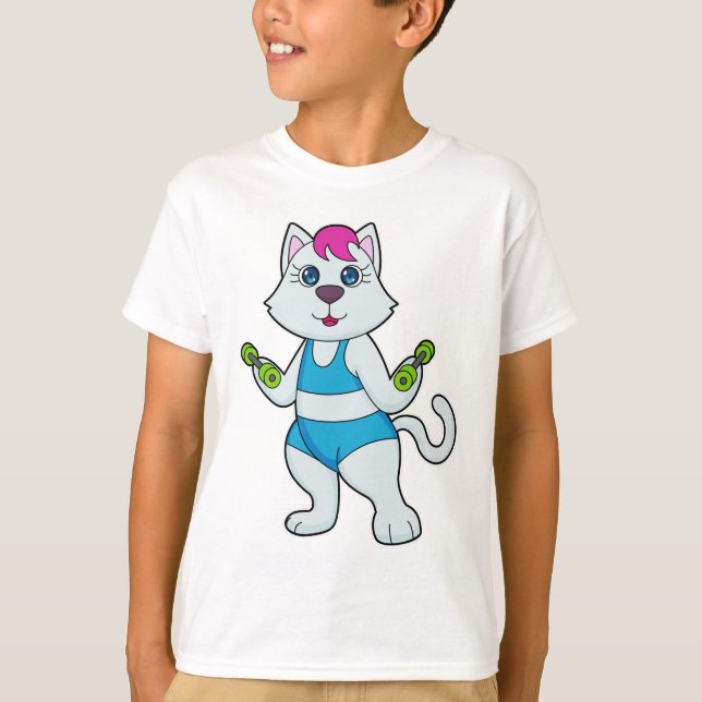 Camiseta Cat Malhação Dumbbell (Frente)