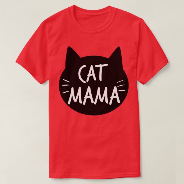 CAMISETA CAT MAMA (Frente do Design)