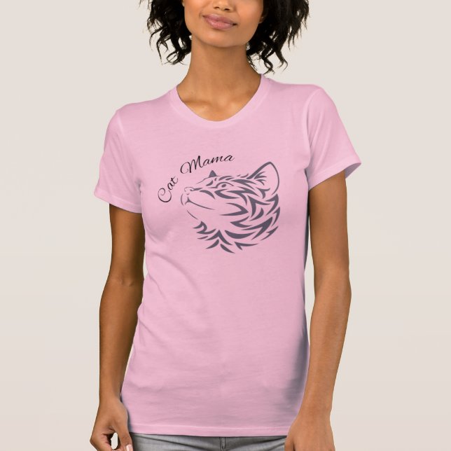 Camiseta Cat Mama (Frente)