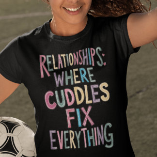 Camiseta Cat Mama Cudles conserte tudo