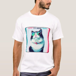 Camiseta Cat Manchester em óculos