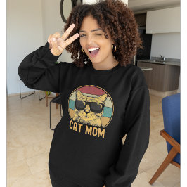 Camiseta Cat Mom Funny Cat Lovers
