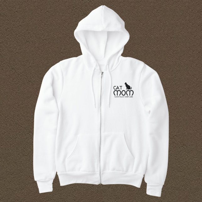 Camiseta Cat Mom Pet Lover Funny Quote Cute Black And White (Criador carregado)