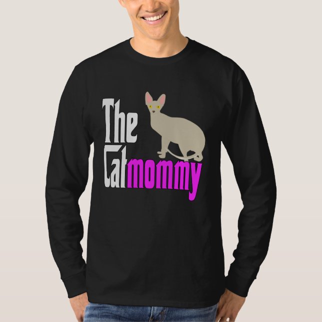 Camiseta Cat Mom The Catmother Crazy Cat Mother Kitty Mommy (Frente)