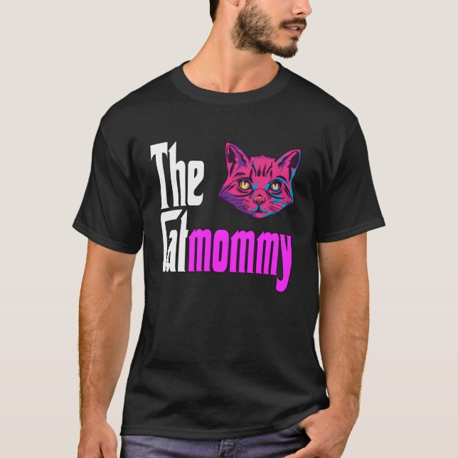 Camiseta Cat Mom The Catmother Crazy Cat Mother Kitty Mommy (Frente)