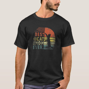 Camiseta Cat Momy Melhor Gato Mamãe Sempre Dia S 2022