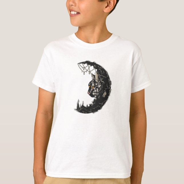 Camiseta Cat Moon (Frente)