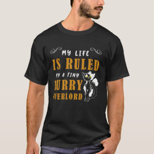 Camiseta Cat My Life é governada por um minúsculo condutor 