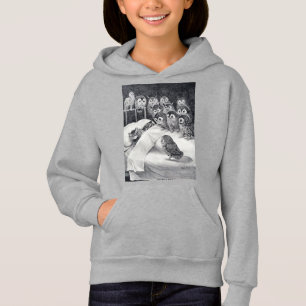 Camiseta Cat Nightmare Owl Bird, Louis Wain