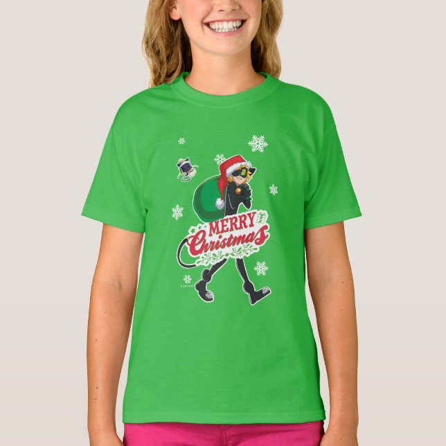 Camiseta Cat Noir | Feliz Natal (Frente)