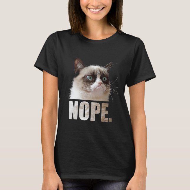 Camiseta Cat Nope (Frente)