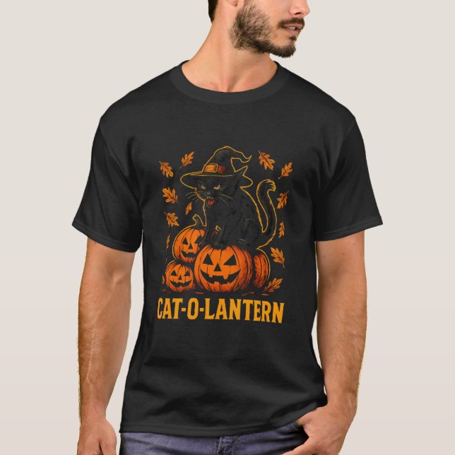 CAMISETA CAT-O-LANTERN (Frente)