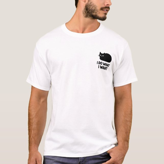 Camiseta Cat o que eu quero (Frente)