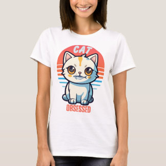 Camiseta Cat Obcecado