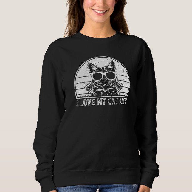 Camiseta Cat Owner I Love My Cat Life Cat  Cat (Frente)