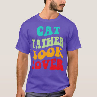 Camiseta Cat Padre Book Lover III
