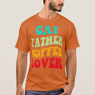 Camiseta Cat Padre Coffee Lover III