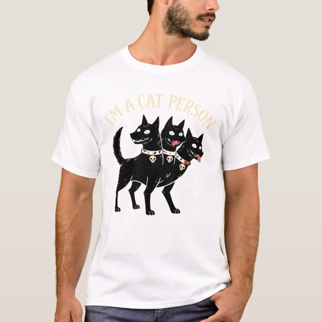 Camiseta Cat Person Forever (Frente)