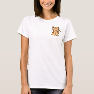 Camiseta Cat Pet Animal Tabby Cat Doméstico Gatos Felinos