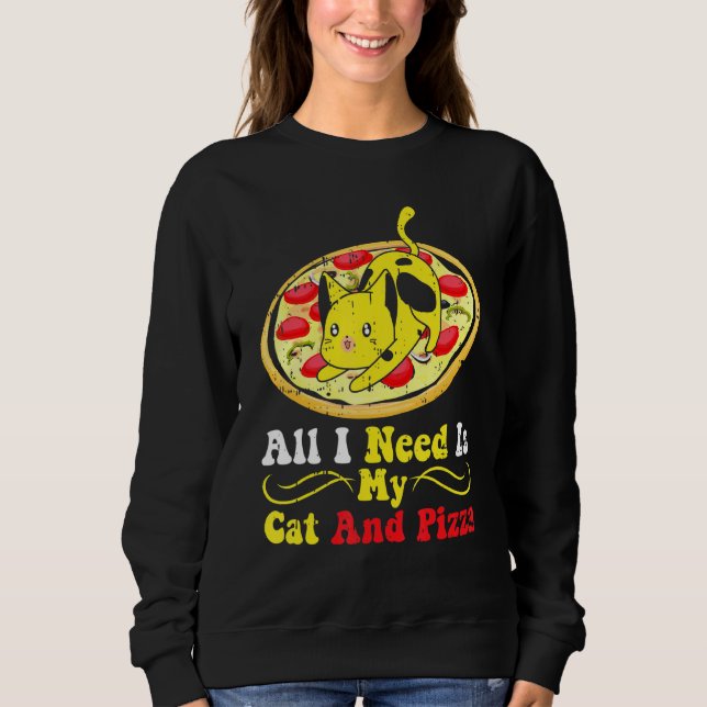 Camiseta Cat Pizza (Frente)