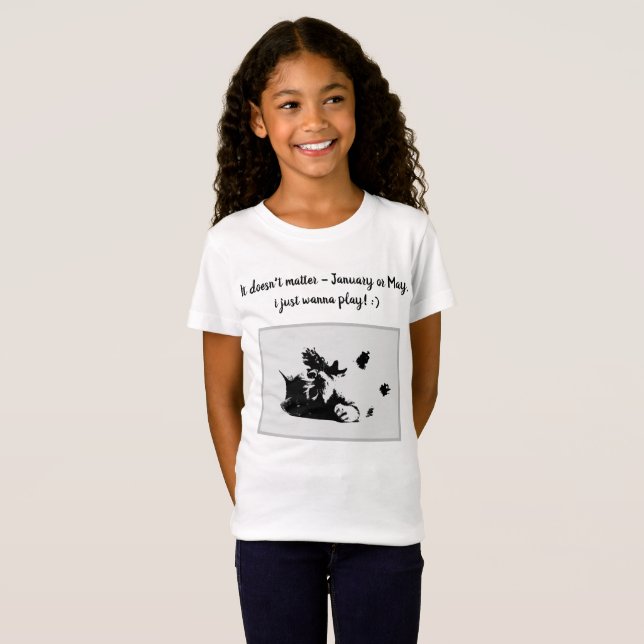 Camiseta Cat Play (Frente Completa)