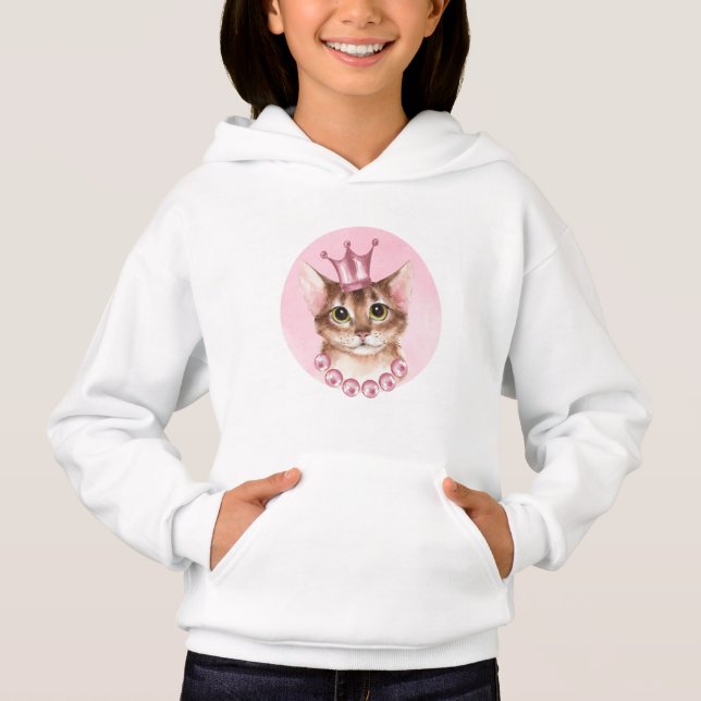 Camiseta Cat Princess (Frente)