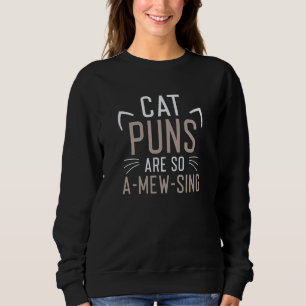 Camiseta Cat Puns É Tão Amewing