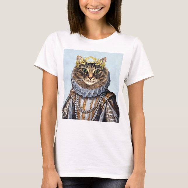 Camiseta Cat Queen 2 (Frente)