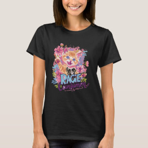 Camiseta Cat Rage me consome Humor Meme 2