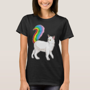 Camiseta Cat Rainbow