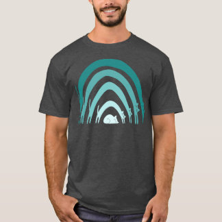 Camiseta Cat Rainbows Blues