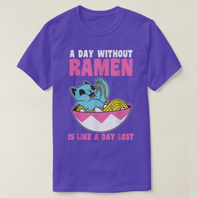 Camiseta Cat Ramen 161 (Frente do Design)