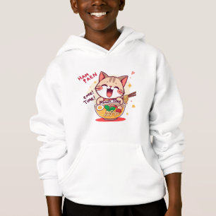 Camiseta Cat Ramen Japonês Engraçado
