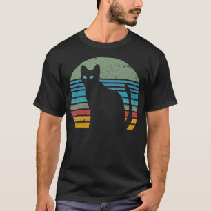 Camiseta Cat Retro Vintage Style