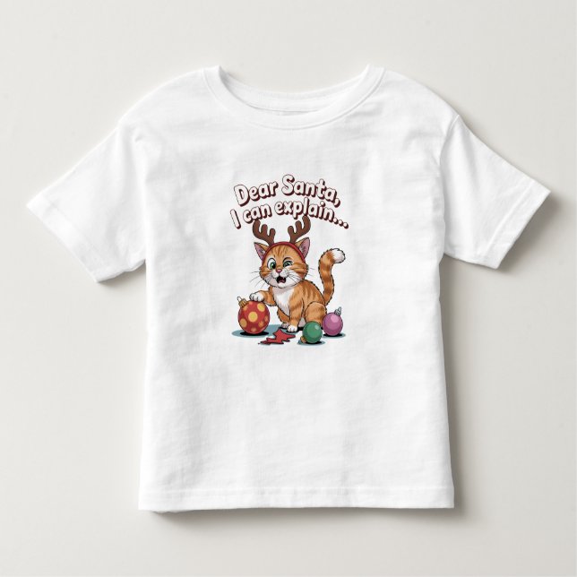 Camiseta Cat’s Christmas Plan (Frente)