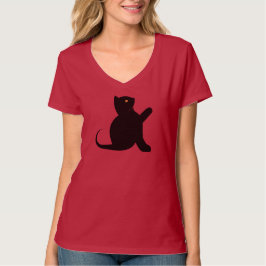 Camiseta Cat Say Hello