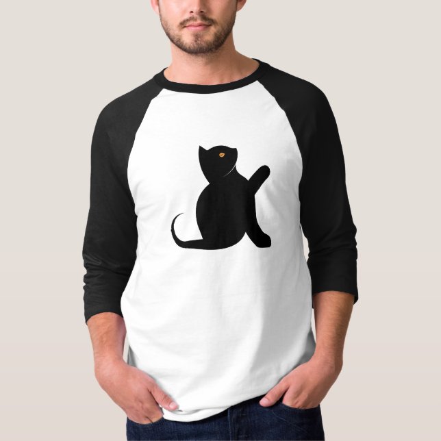 Camiseta Cat Say Hello (Frente)