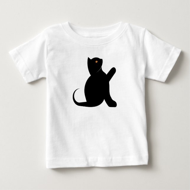 Camiseta Cat Say Hello (Frente)