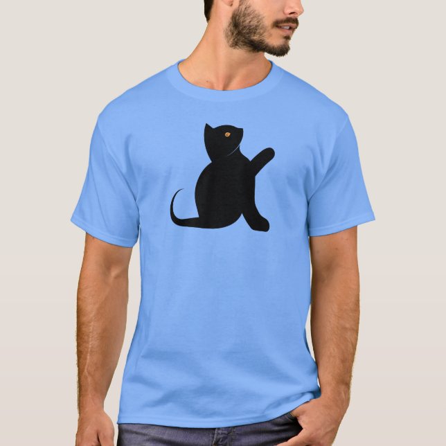 Camiseta Cat Say Hello (Frente)