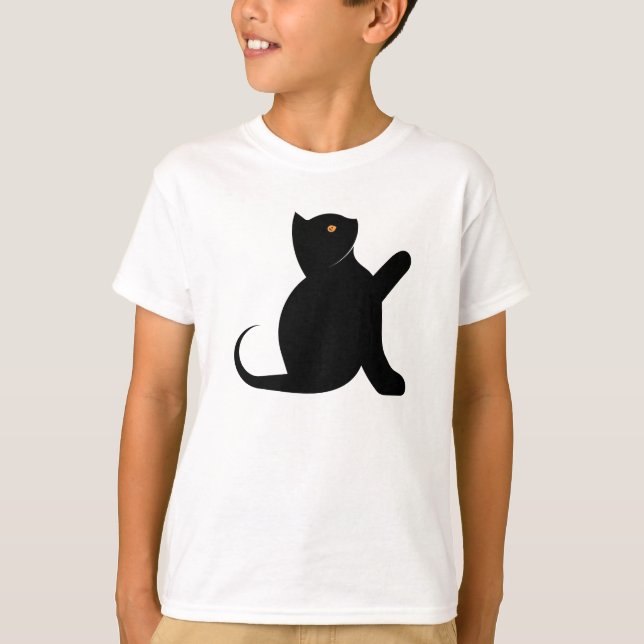 Camiseta Cat Saying Hello (Frente)