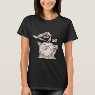 Camiseta Cat Skeleton Boop Halloween Pet Women Raparigas K