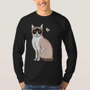 Camiseta Cat Snowshoe Cat