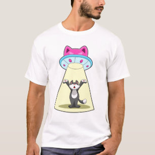 Camiseta Cat Spaceship