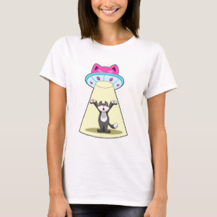 Camiseta Cat Spaceship