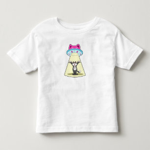 Camiseta Cat Spaceship