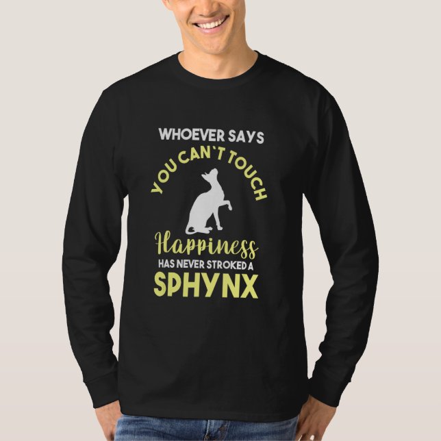 Camiseta Cat Sphynx 5 (Frente)