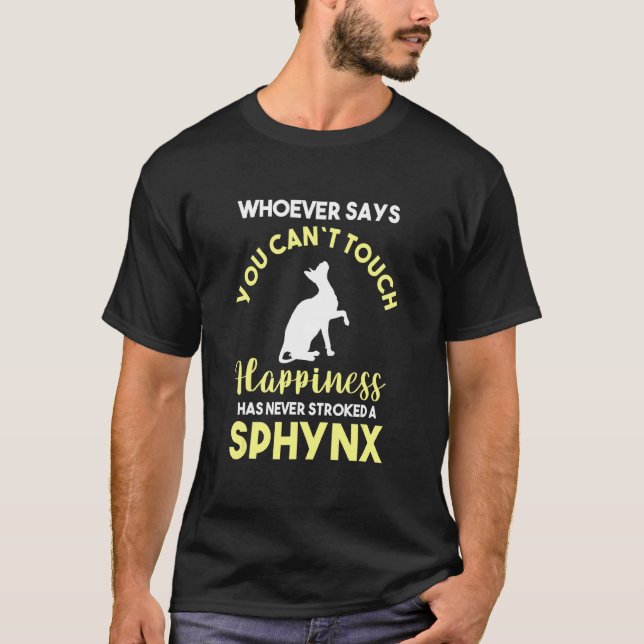 Camiseta Cat Sphynx 5 (Frente)